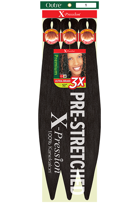 X-Pression Pre-Stretched Braid 52" 3X